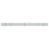 Vidaxl Mesh hegn med flange 2x25 m grøn