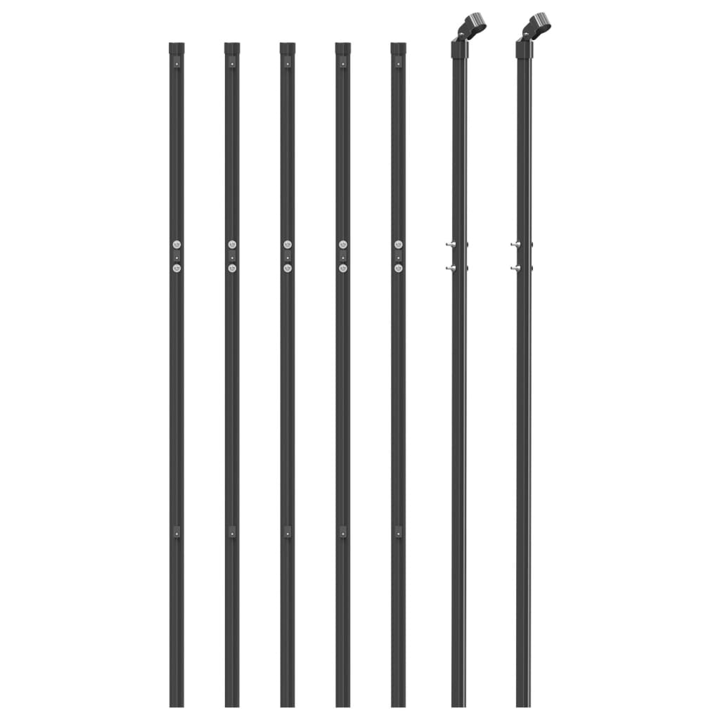 Vidaxl Mesh Fence 1.1x10 M Anthracite