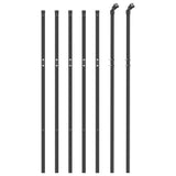 Vidaxl Mesh Fence 1.1x10 M Anthracite
