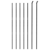 Vidaxl Mesh Fence 2.2x10 M Anthracite