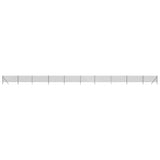 Vidaxl mesh hegn 1x25 m anthracit