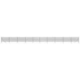 Vidaxl Mesh hegn 1,4x25 m anthracit