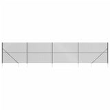 Vidaxl Mesh hegn med malede ankre 2,2x10 m anthracit