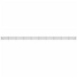 Vidaxl Mesh hegn med flange 1x25 m anthracit