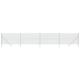 Vidaxl mesh hegn 2x10 m sølvfarvet