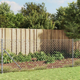 Vidaxl mesh hegn 0,8x25 m sølvfarvet
