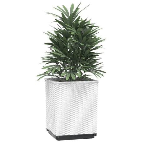 Vidaxx plantekasser 2 stk 30x30x37 cm polypropylen hvid