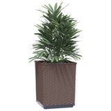 Vidaxx plantekasser 2 stk 30x30x37 cm polypropylen brun
