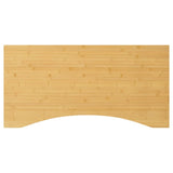 Vidaxl bureaublad 110x55x2,5 cm bamboe