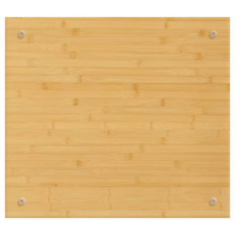 Vidaxl Hob Cover Cover 50x56x1,5 cm bambus