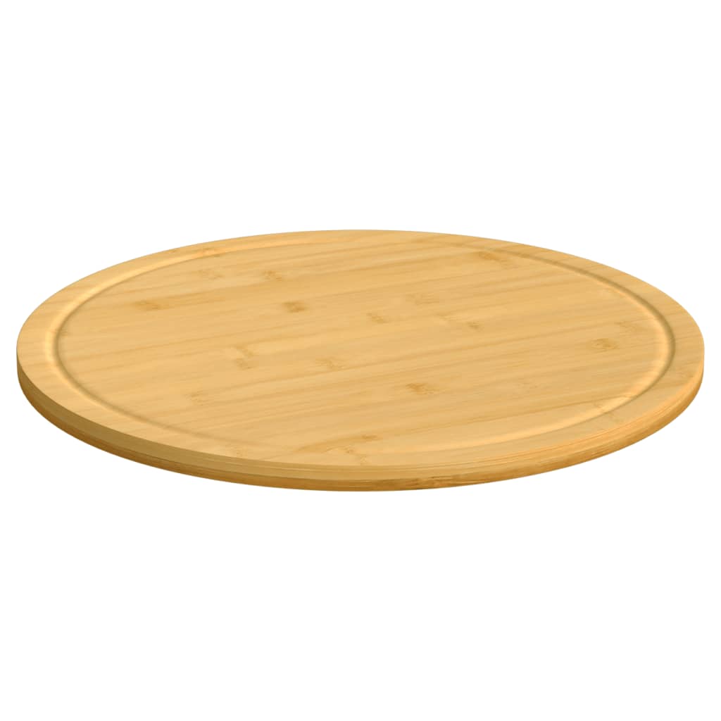 Vidaxl Cutting Boards 6 STS Ø40X1,5 cm bambus