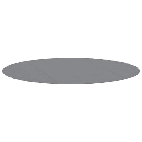Vidaxx Swimming Pool Groundsheet Ø306 CM Polyester Geotekstil lysegrå