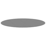 Vidaxl zwembadgrondzeil ø428 cm polyester geotextiel lichtgrijs