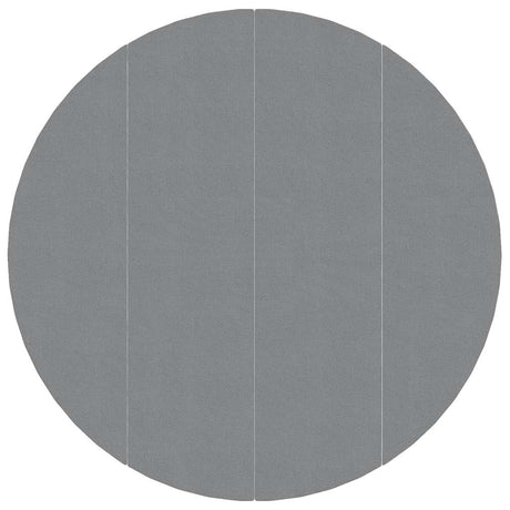 Vidaxl zwembadgrondzeil ø428 cm polyester geotextiel lichtgrijs