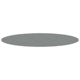 Vidaxl zwembadgrondzeil ø550 cm polyester geotextiel lichtgrijs