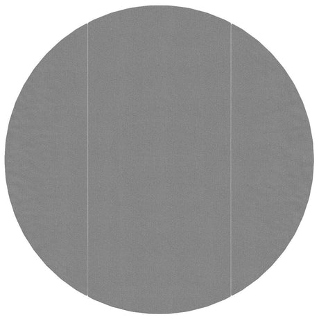 Vidaxx Swimming Pool Groundsheet Ø306 CM Polyester Geotekstil lysegrå