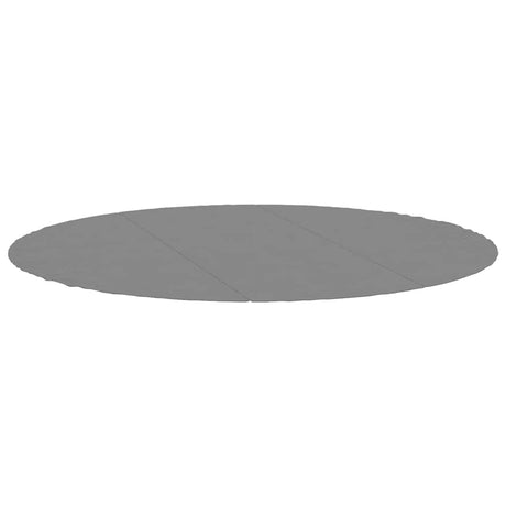 Vidaxx swimmingpool-underlag ø396 cm polyester geotekstil lysegrå