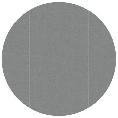 Vidaxx Swimming Pool Groundsheet Ø428 CM Polyester Geotekstil lysegrå