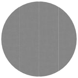 Vidaxx swimmingpool-underlag ø500 cm polyester geotekstil lysegrå