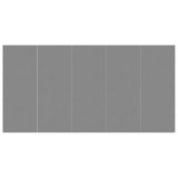 Vidaxx Swimming Pool Groundsheet 550x280 cm Polyester Geotextile lysegrå