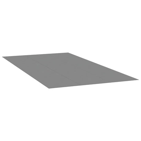 Vidaxl zwembadgrondzeil 640x321 cm polyester geotextiel lichtgrijs
