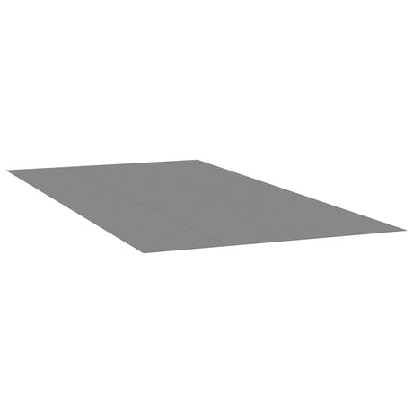 Vidaxl zwembadgrondzeil 750x370 cm polyester geotextiel lichtgrijs
