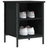 Vidaxl Shoe Cabinet 38x35x50 cm Property Wood Black