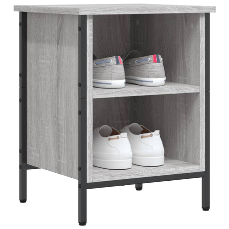 Vidaxx Shoe Cabinet 38x35x50 cm konstrueret træ grå sonoma eg