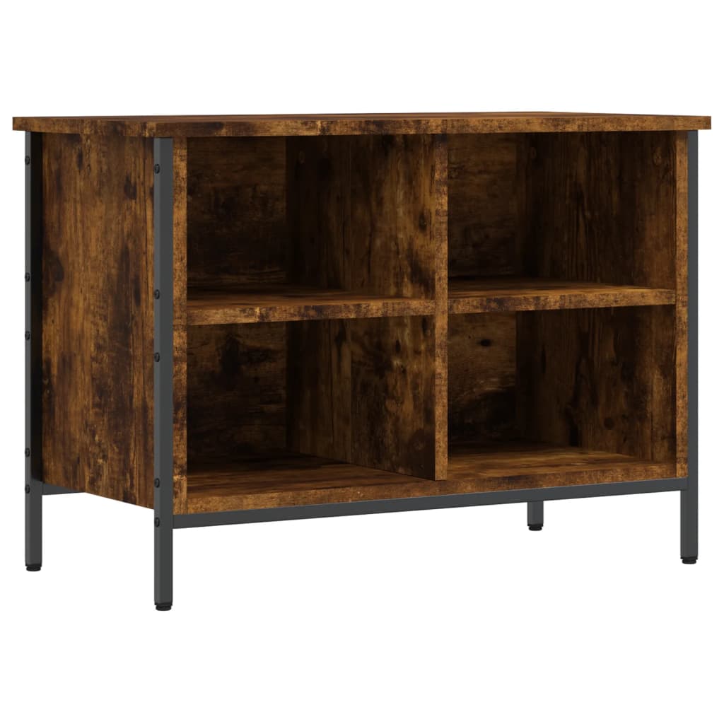 Vidaxx Shoe Cabinet 69x35x50 cm forarbejdet træ, røget eg