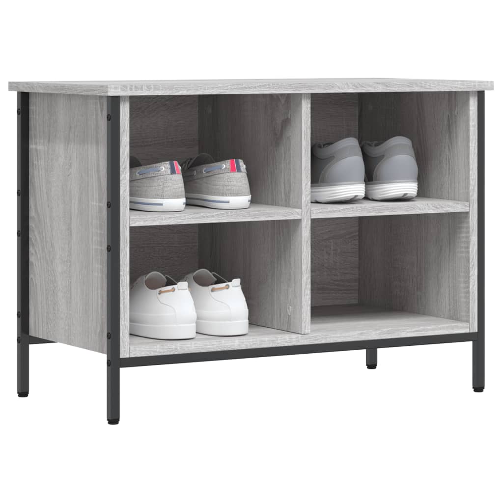 Vidaxx Shoe Cabinet 69x35x50 cm konstrueret træ grå sonoma eg