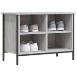 Vidaxx Shoe Cabinet 69x35x50 cm konstrueret træ grå sonoma eg