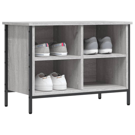 Vidaxx Shoe Cabinet 69x35x50 cm konstrueret træ grå sonoma eg