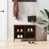 Vidaxx Shoe Cabinet 69x35x50 cm færdig træbrun eg farve