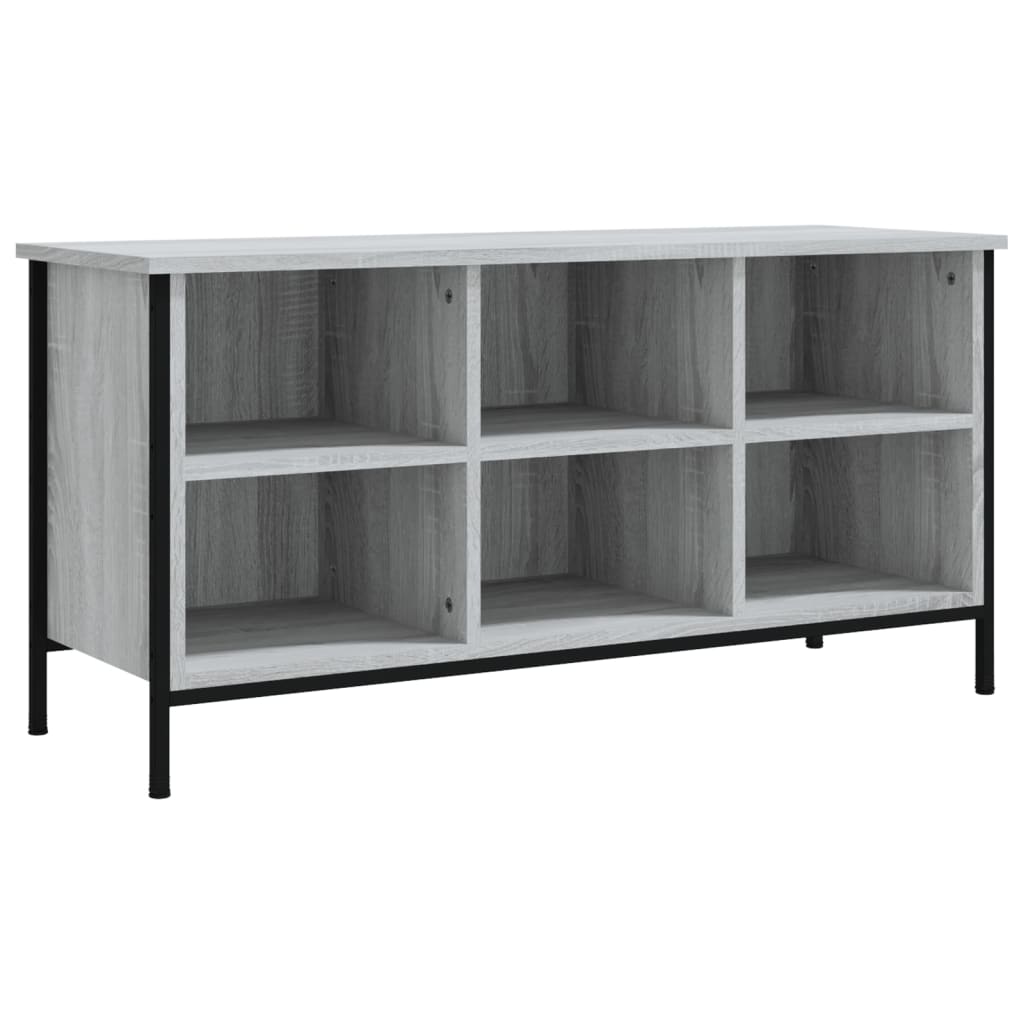 Vidaxx Shoe Cabinet 100x35x50 cm konstrueret træ grå sonoma eg farve