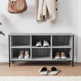 Vidaxx Shoe Cabinet 100x35x50 cm konstrueret træ grå sonoma eg farve