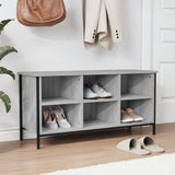 Vidaxx Shoe Cabinet 100x35x50 cm konstrueret træ grå sonoma eg farve