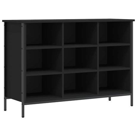 Vidaxx Shoe Cabinet 100x35x70 cm færdig træ sort
