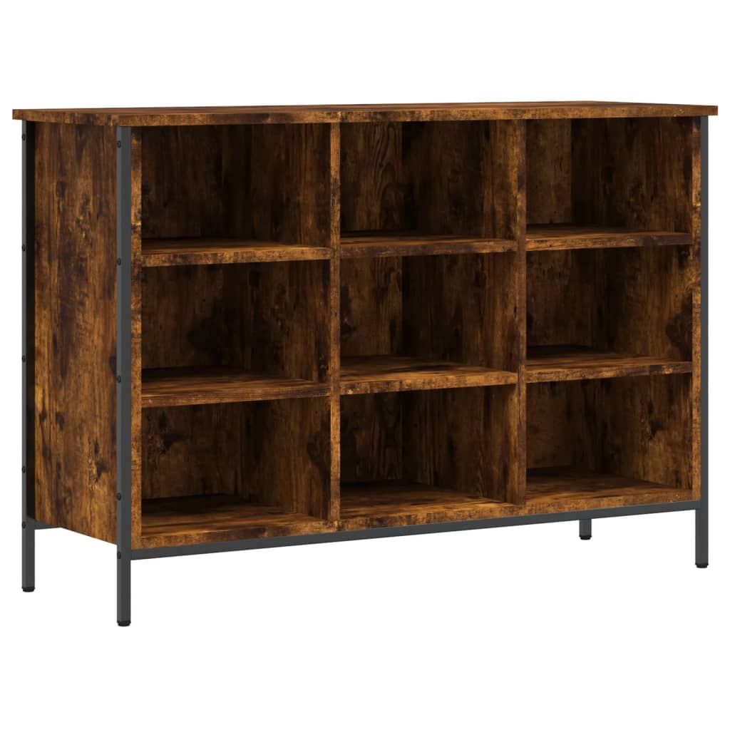 Vidaxx Shoe Cabinet 100x35x70 cm forarbejdet træ, røget eg