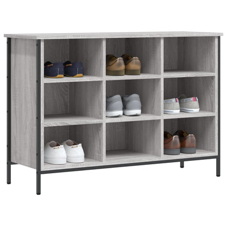 Vidaxx Shoe Cabinet 100x35x70 cm Engineered Wood Grey Sonoma Oak Color