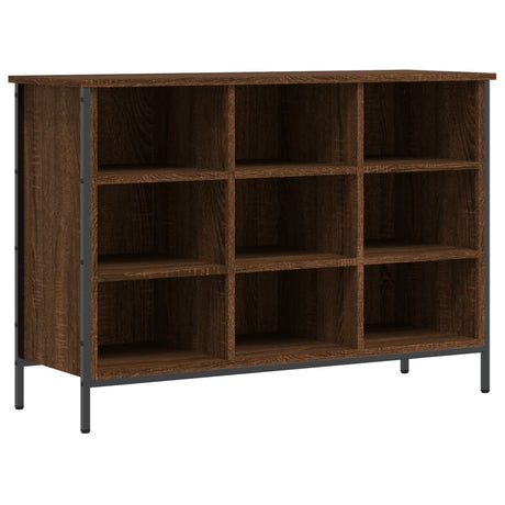 Vidaxx skoskab 100x35x70 cm færdig træbrun eg farve