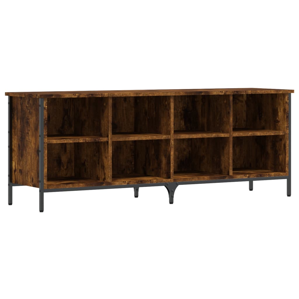Vidaxx Shoe Cabinet 131x35x50 cm konstrueret træ, røget eg