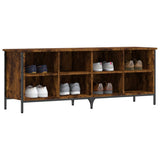 Vidaxx Shoe Cabinet 131x35x50 cm konstrueret træ, røget eg