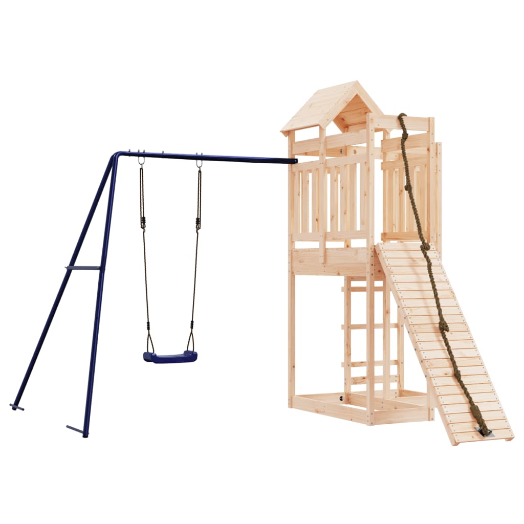 Vidaxl Playhouse Solid Pine Wood