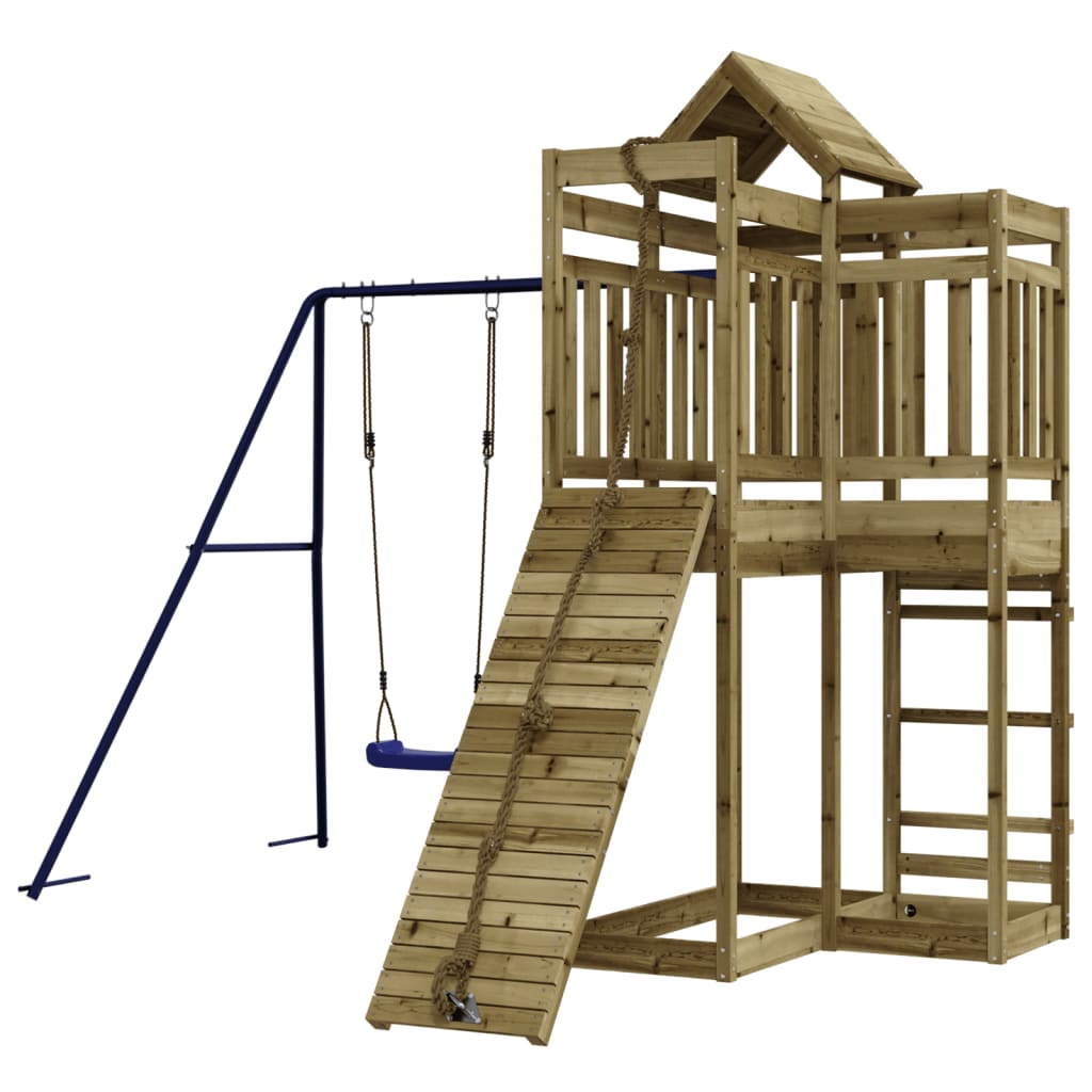 Vidaxl Playhouse imprægneret fyrretræ