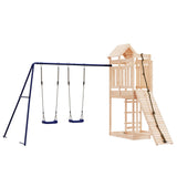 Vidaxl Playhouse Solid Pine Wood
