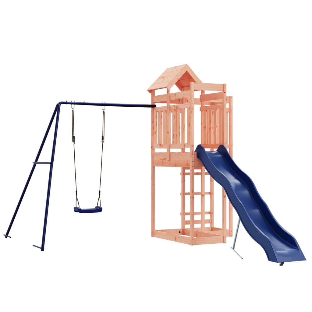 Vidaxl Playhouse Solid Douglas Wood