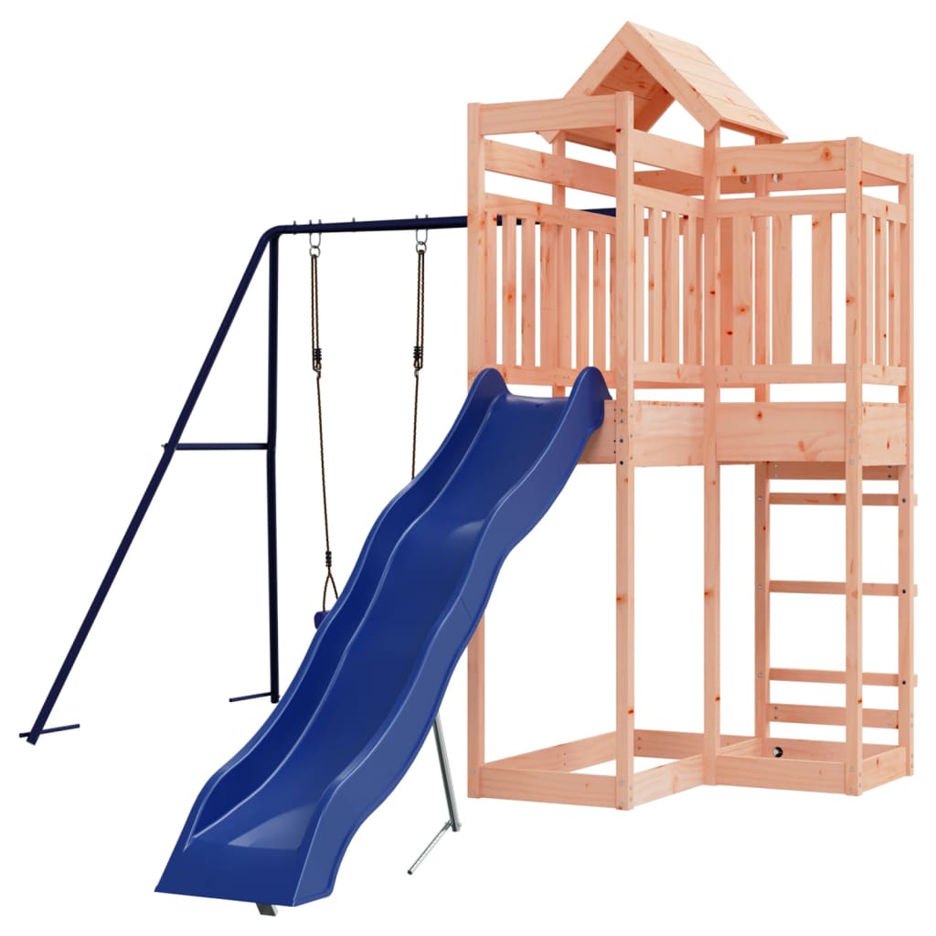 Vidaxl Playhouse Solid Douglas Wood