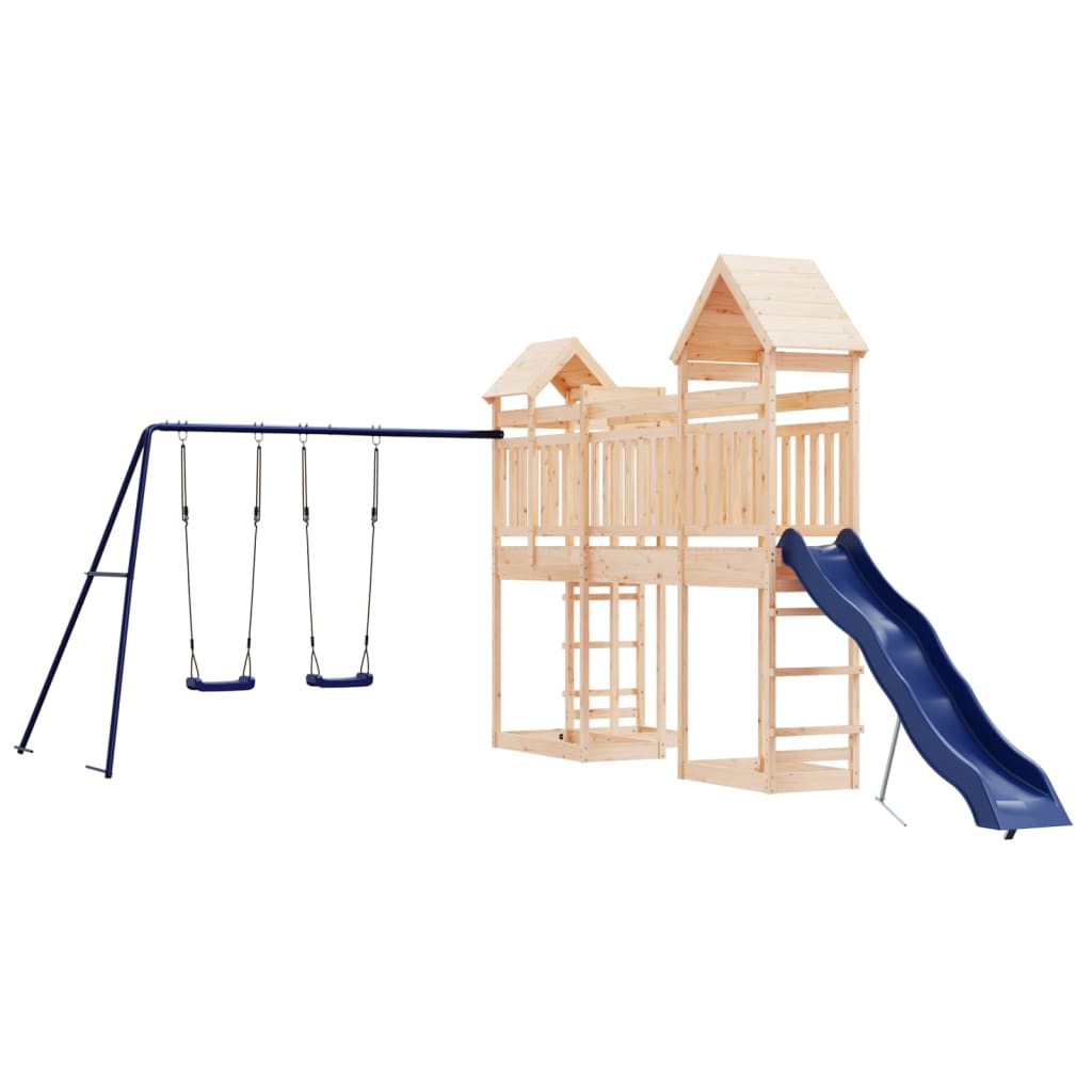 Vidaxl Playhouse Solid Pine Wood