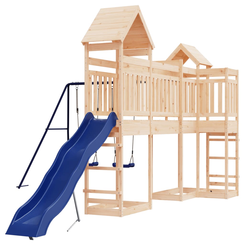 Vidaxl Playhouse Solid Pine Wood