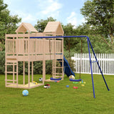 Vidaxl Playhouse Solid Pine Wood